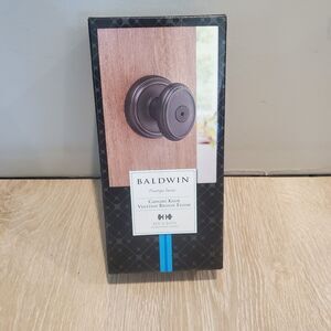 Baldwin Prestige Series Carnaby Knob Ventian Bronze Finish Bed & Bath 93530-007